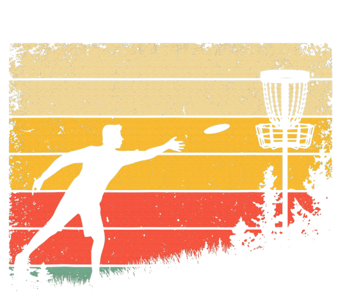 Retro Disc Golf Funny Hit Trees and Curse Disc Golf T-Shirt