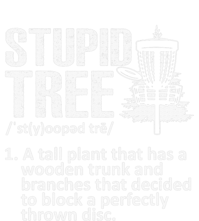 Disc Golf Funny Stupid Tree Disc Golf Player Team T-Shirt