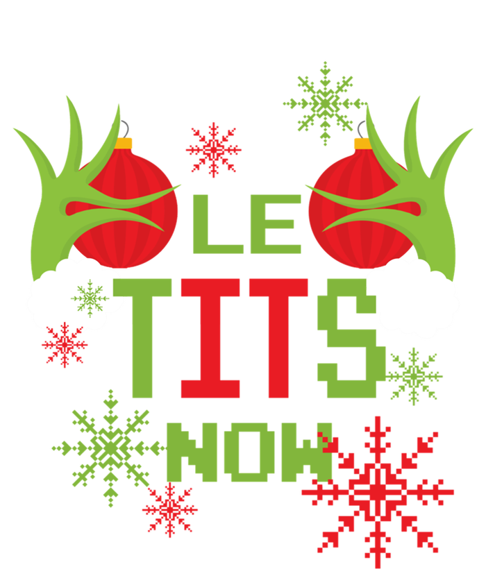 Le Tits Now Christmas Ugly Sweater Classic T-Shirt