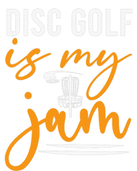 Disc Golf Is My Jam Orange Funny Golf Club T-Shirt