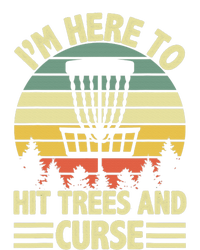 I'm Here To Hit Trees And Curse Funny Disc Golf Frisbee Hooded Wearable Blanket