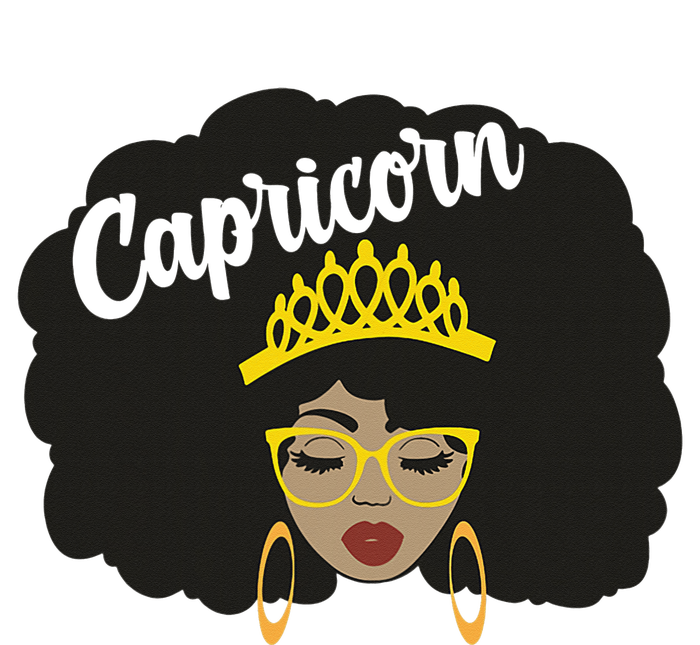  Capricorn Queen Black  Magic Afro Dope Black History Tee  T-Shirt