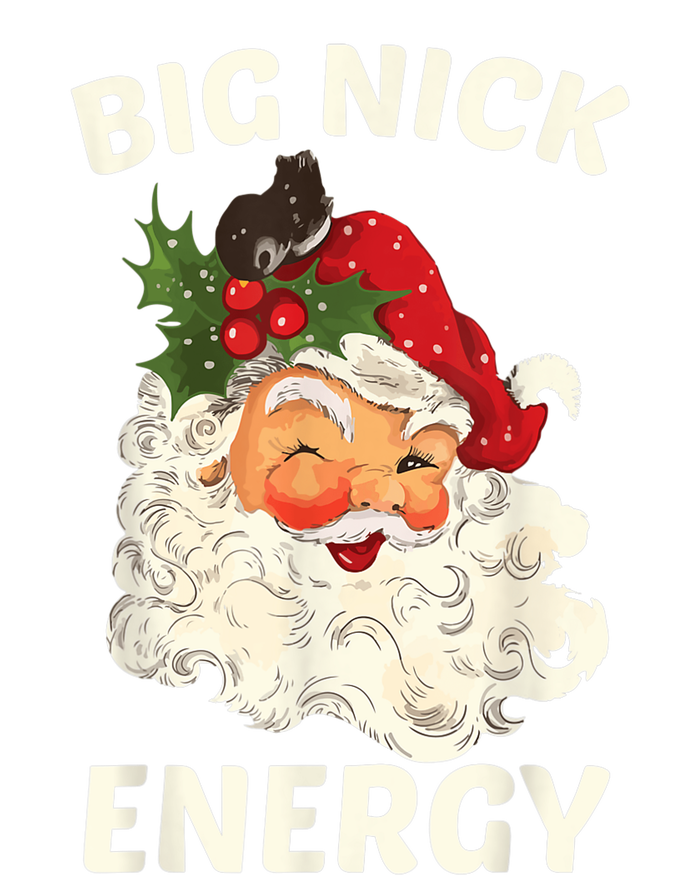 Big Nick Energy Funny Santa Christmas Snapback Five-Panel Rope Hat