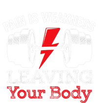 Pain Is Weakness Leaving Your Body Funny Workout Gym Fitness Women’s Perfect Tri Rocker Tank