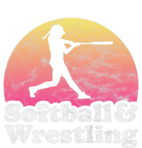 Funny Softball and Wrestling  or Girls Wrestler  Pajama Set