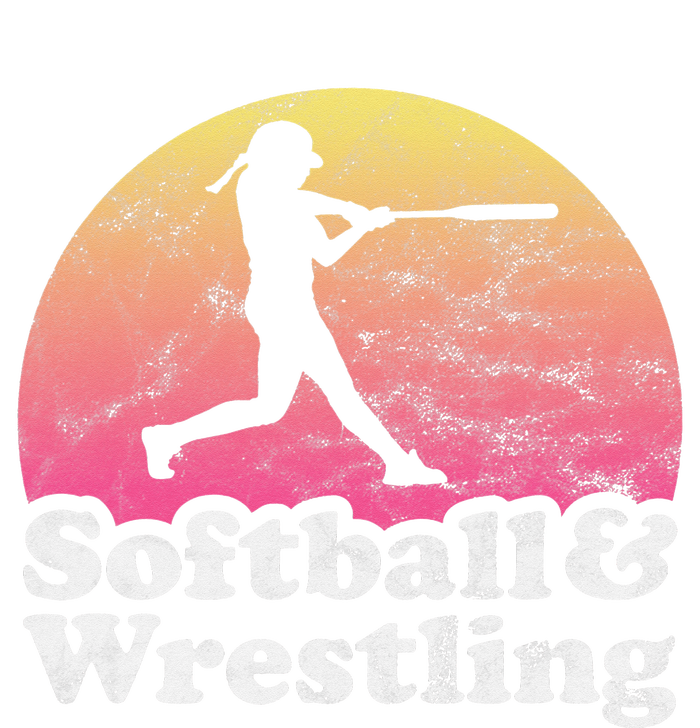 Funny Softball and Wrestling  or Girls Wrestler  Pajama Set