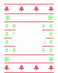 Santa Chaotic Naughty Christmas D20 Ugly Tabletop Sweater Great Gift Women's Racerback Tank