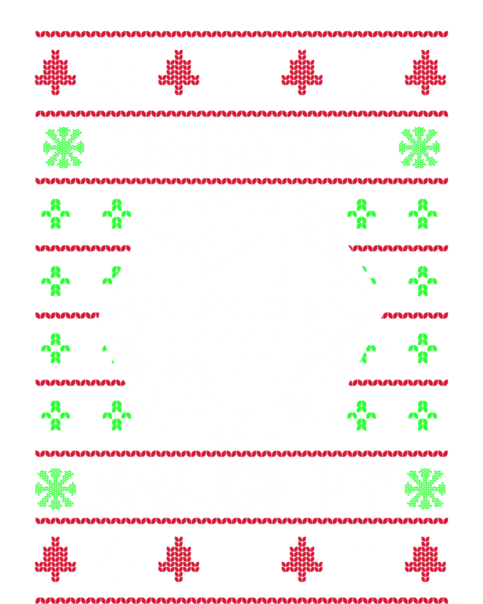 Santa Chaotic Naughty Christmas D20 Ugly Tabletop Sweater Great Gift Women's Racerback Tank