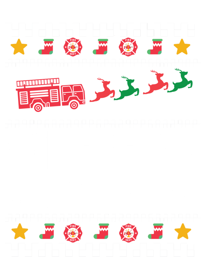 Where My Hose At? Firefighter Ugly Christmas Sweater Meme Gift Sweatshirt