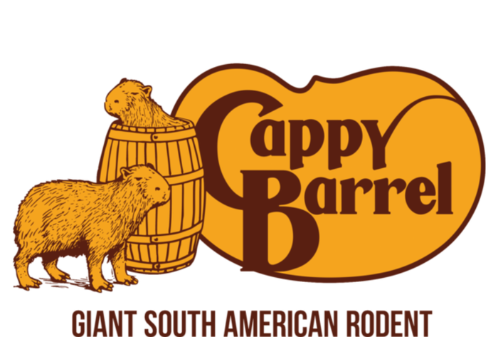 Cappy Barrel; Capybara Country Store Logo Cool Comfort Performance Bucket Hat