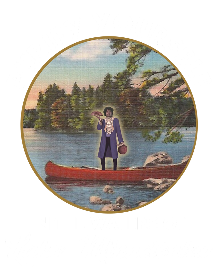 Purify Yourself In The Waters Of Lake Minnetonka Vintage Urban Pullover Hoodie