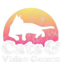 Cats And Video Games Cat And Video Game Gift T-Shirt