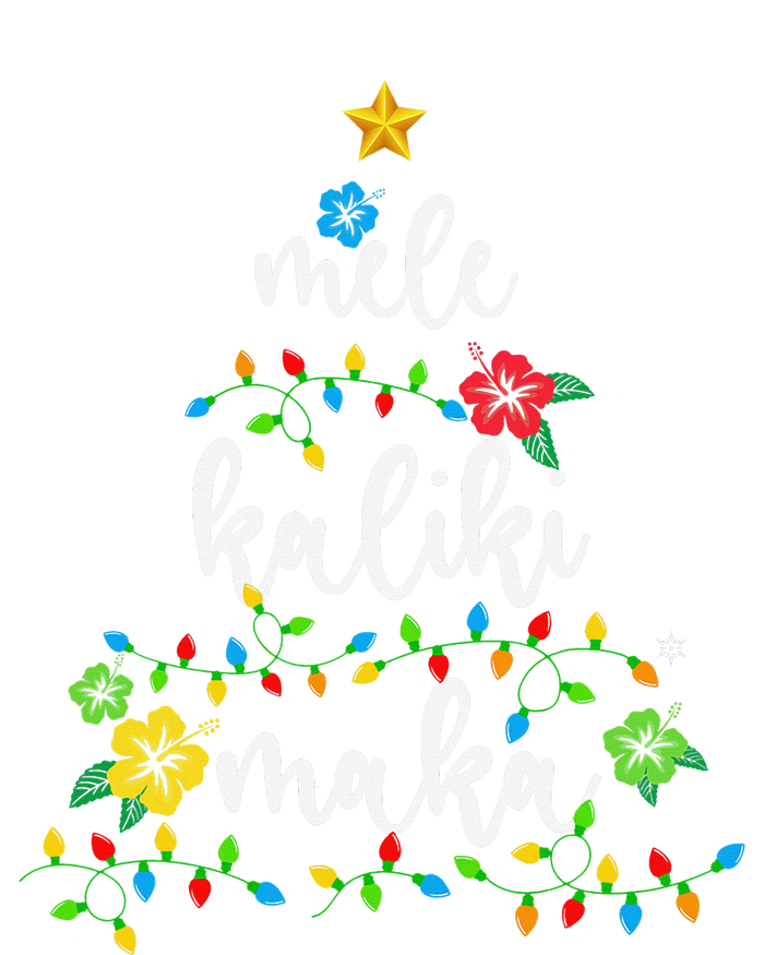 Mele Kalikimaka Hawaiian Merry Christmas Hawaii Cooling Performance Crew T-Shirt