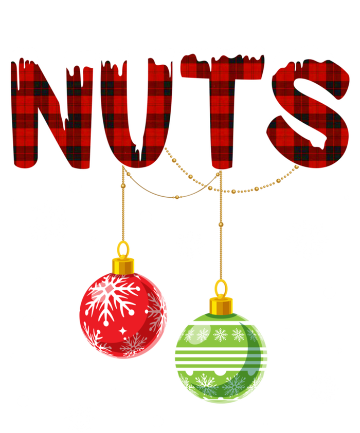 Chest Nuts Matching Chestnuts Funny Christmas Couples Nuts Gift Valucap Bio-Washed Visor