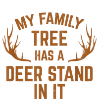 My Family Tree Has A Deer Stand In It Hunting Pom Pom 12in Knit Beanie