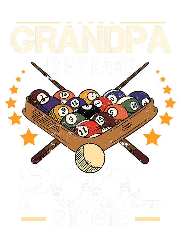 Grandpa Is My Name Pool Is My Game | Funny Billiard Player Knit Cap Winter Beanie