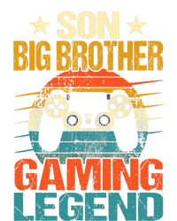 Funny Gamer Son Big Brother Gaming Legend Gift Boys Teens Womens Funnel Neck Pullover Hood