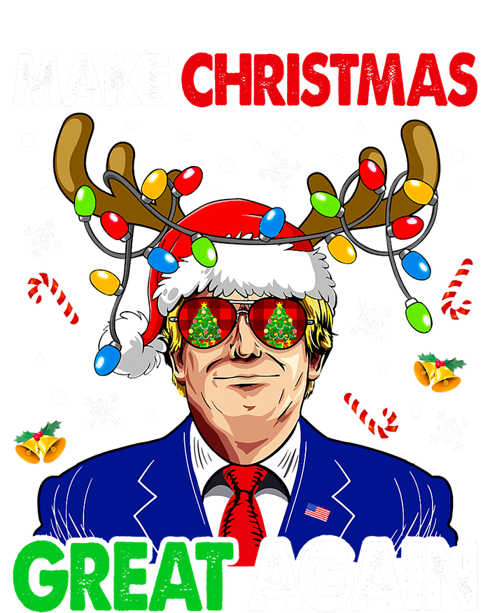 Make Christmas Great Again Funny Trump Ugly Christmas Sweatshirt