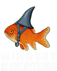 Mindset Motivational Quote Cute Goldfish Shark Fish T-Shirt