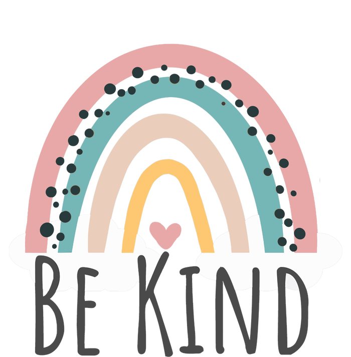 Be Kind Cute Rainbow Positive Quotes Inspirational Garment-Dyed Heavyweight T-Shirt