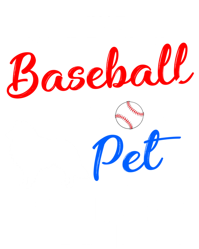 Shetland Sheepdog Funny Baseball Dog Owner Lover Xmas Gift Meaningful Gift Tall Sweatshirt