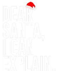 Santa Hat Dear Santa I Can Explain Christmas Pajama Set