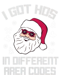 I Got Hos In Different Area Codes Funny Christmas Santa Snow Gift Mesh Reversible Basketball Jersey Tank