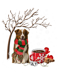 Border Collie Dog In The Snow Christmas Winter Xmas Tree Great Gift Sustainable Beanie