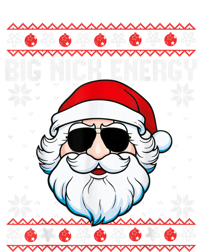 Big Nick Energy Santa Ugly Christmas Sweater Tie Dye Hoodie