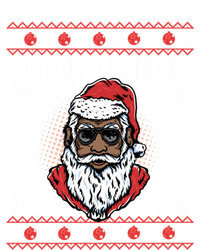 Big Nick Energy African American Santa Ugly Sweater Pullover Hoodie T-Shirt