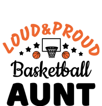 Loud & Proud Basketball Aunt Gift For Basketball Fan Sport Team Mousepad