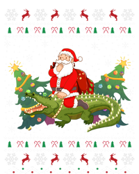 Ugly Alligator Xmas Gift Santa Riding Alligator Christmas Cool Gift Sweatshirt