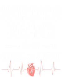 Cardiac Rehab Is A Work Of Heart Meaningful Gift Tall Hoodie