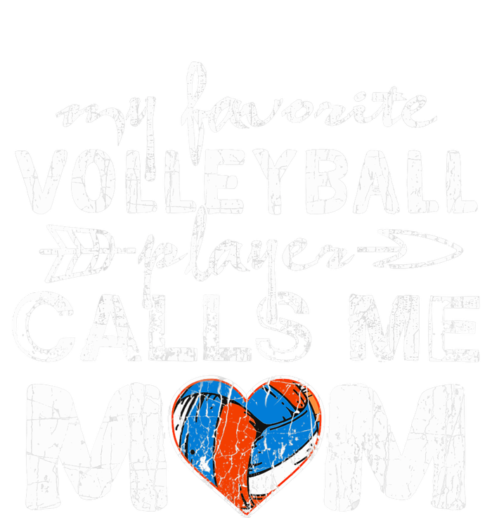 My Favorite Volleyball Player Calls Me Mom Funny Mom Fan Canvas