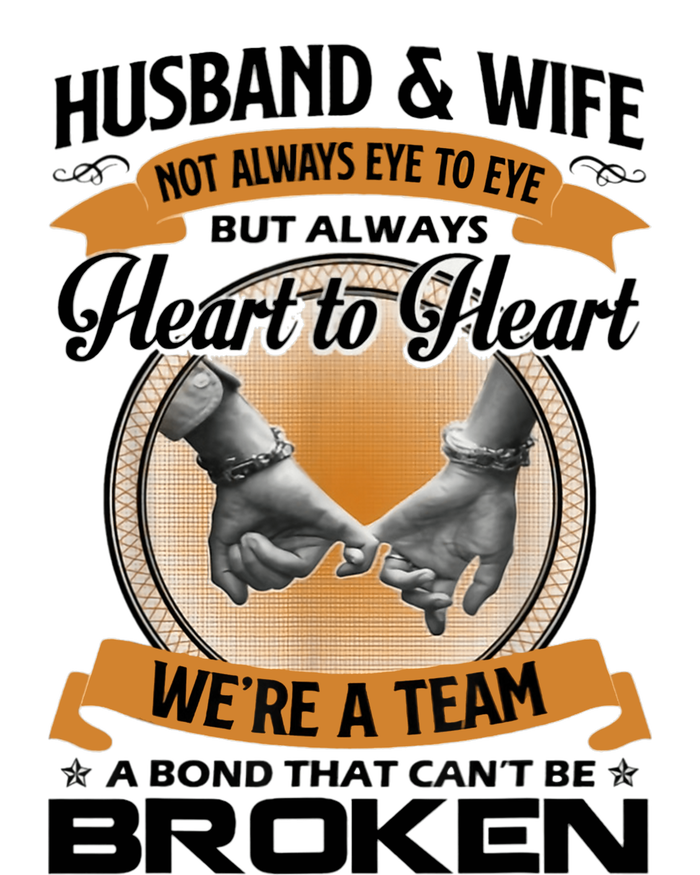 Husband And Wife Not Always Eye To Eye But Heart To Heart T-Shirt