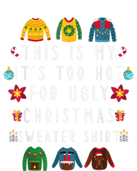 This Is My It's Too Hot For Ugly Christmas Sweaters Funny Mousepad