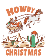 Howdy Christmas Cowboy Funny Santa Western Xmas Pajamas Gift Sweatshirt Cinch Pack Bag