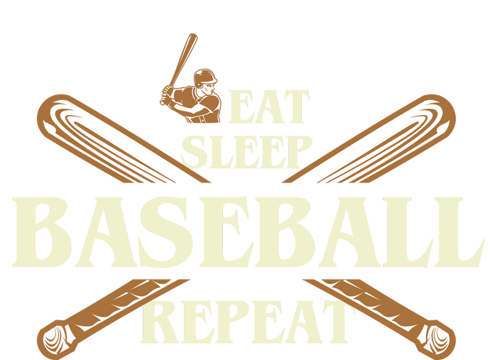 Eat Sleep Baseball Repeat T-Shirt