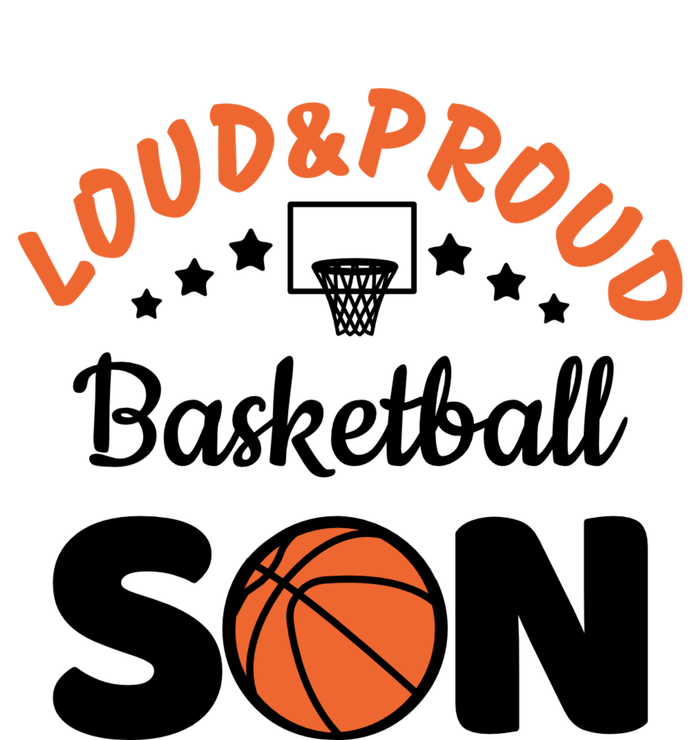 Loud & Proud Basketball Son Gift For Basketball Fan Sport Team Tall Hoodie