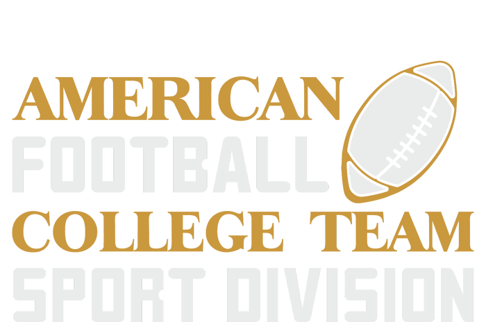 American Football College Team Sport Division Sustainable Bucket Hat