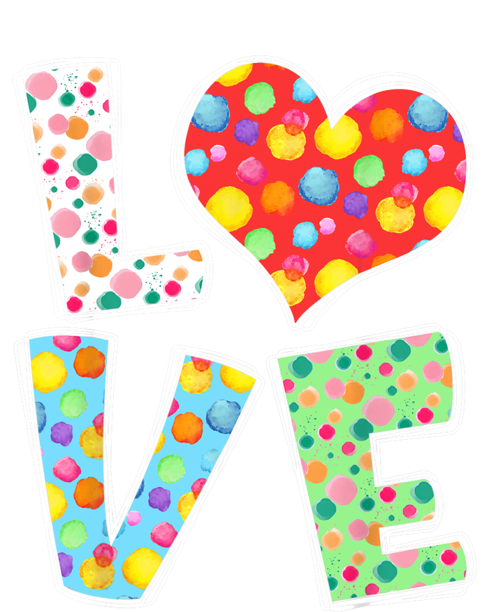 September 15th Polka Dot Love Heart International Dot Day Poster