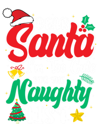 Dear Santa I'm Too Cute For Naughty List Funny Christmas Gift Mesh Reversible Basketball Jersey Tank