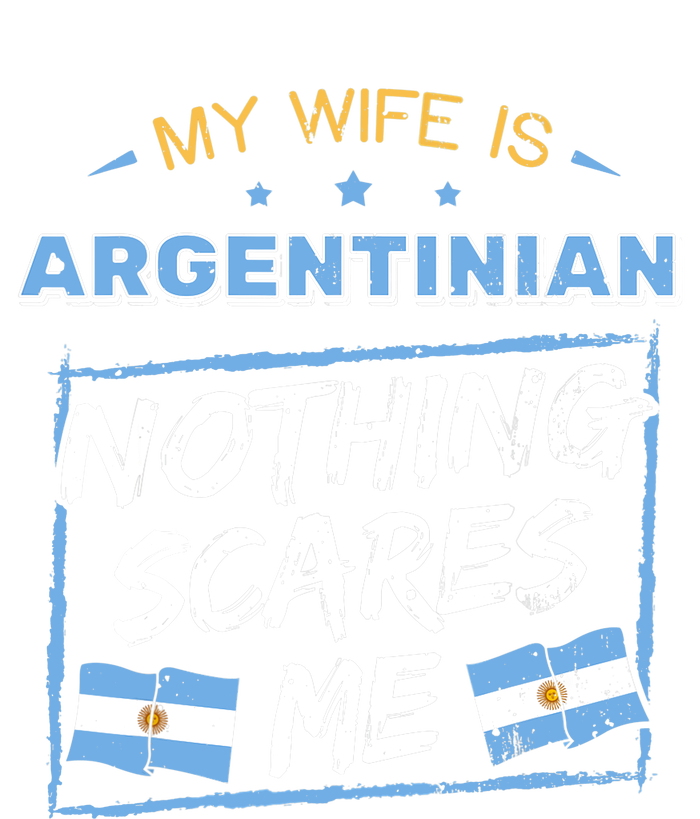 My Wife Is Argentinian Argentina Heritage Roots Flag Pride Bumper Sticker