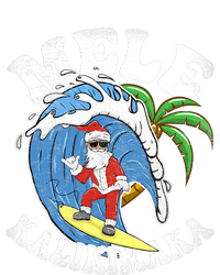 Mele Kalikimaka Christmas Surf Santa Surfing Hawaii Poster