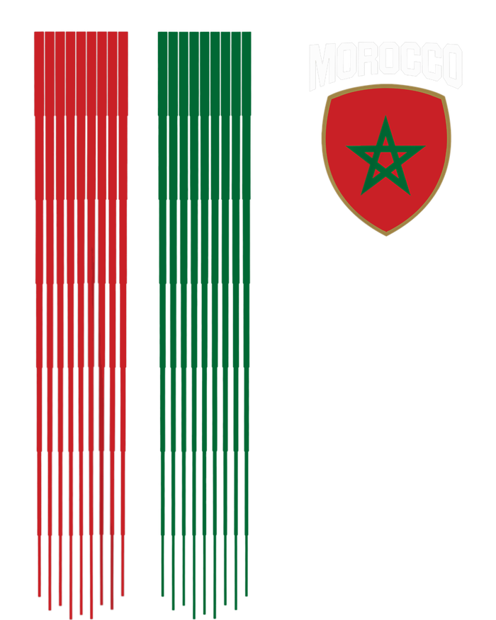 National Morocco Flag Moroccan Football Fan Soccer Team T-Shirt