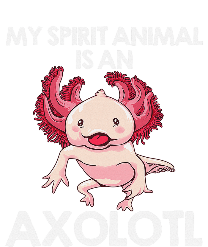 Funny Axolotl Spirit Animal Biology Zookeeper  T-Shirt