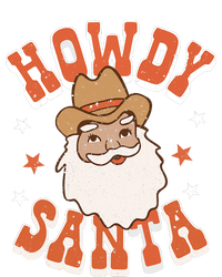 Retro Cute Western Christmas Howdy Santa Cowboy Funny Xmas T-Shirt