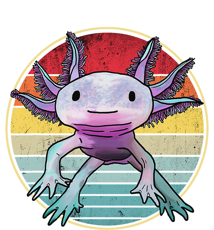 Retro 80s 90s axolotl shirt Cute Axolotl  T-Shirt