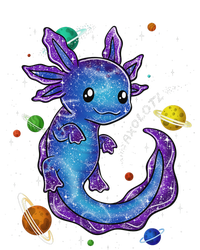 Galaxy Axolotl Funny Goth Space purple blue Japan T-Shirt