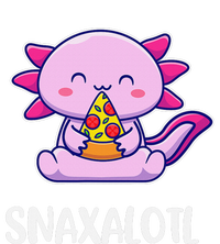 Snaxalotl Axolotl Cute Eating Pizza Snacks  Flexfit Unipanel Trucker Cap